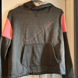 Girls Nike color block hoodie